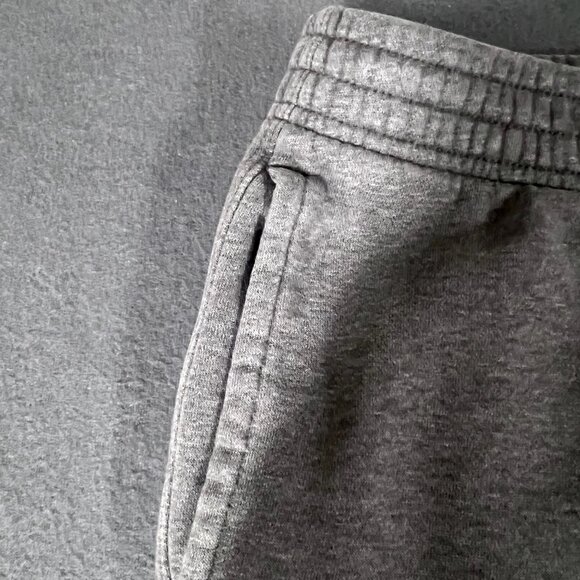 Nike Mens Medium Gray Club Fleece Tapered Leg Joggers Sweatpants Logo - Picture 6 of 14